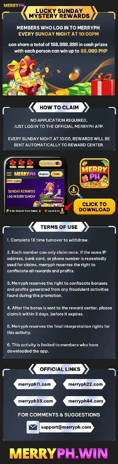 MERRYPH mobile gaming and platform overview for adults in the Philippines